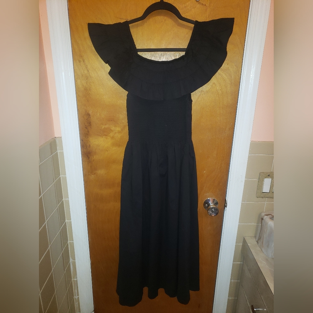NWOT Hill House Home Akilah Black Nap dress! - Picture 3 of 6